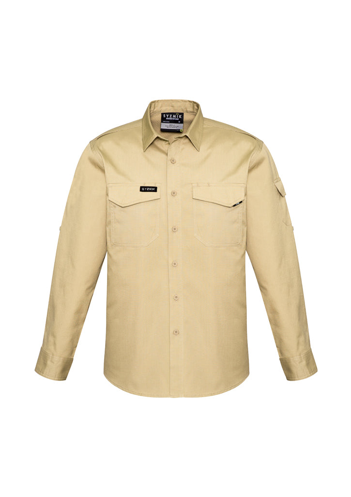 Mens Rugged Cooling Long Sleeve Shirt ZW400