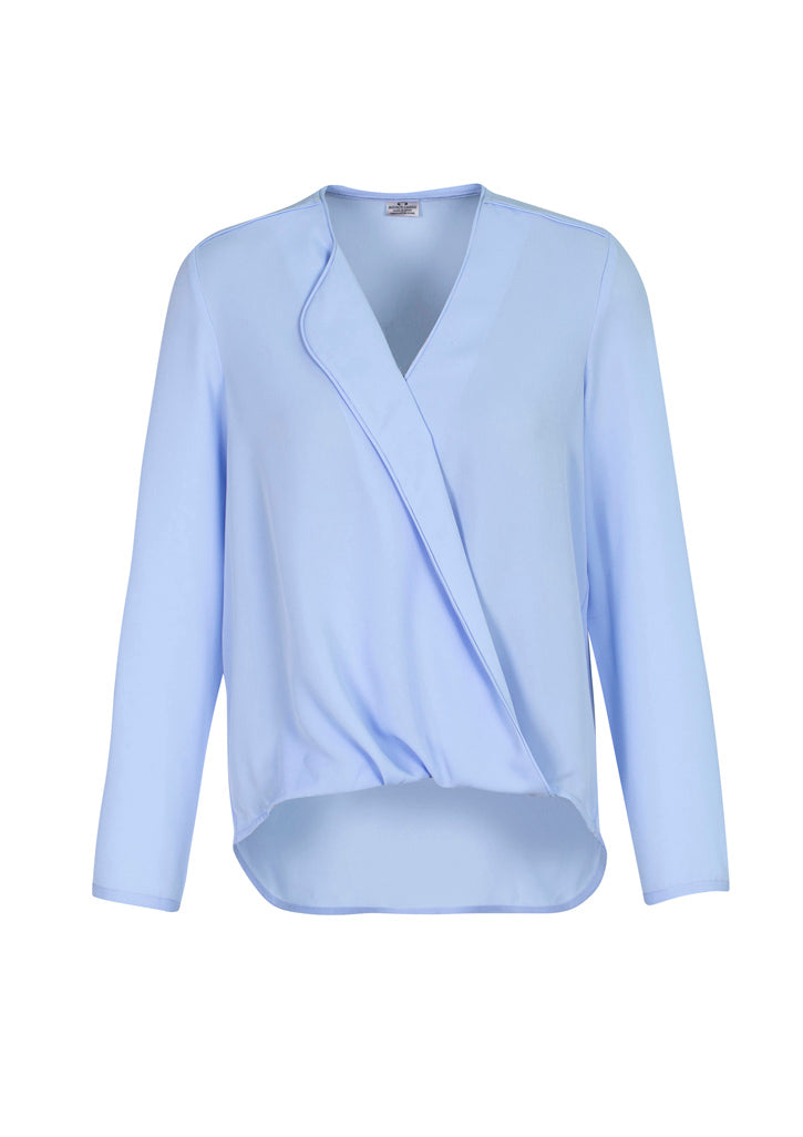 Biz Collection Womens Lily Hi-Lo Blouse - S014LL