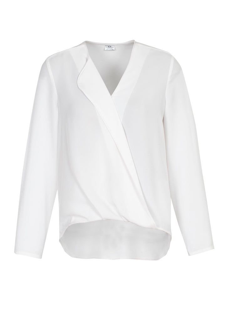 Biz Collection Womens Lily Hi-Lo Blouse - S014LL