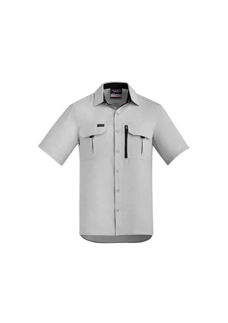 Syzmik Mens Outdoor Short Sleeve Shirt - ZW465